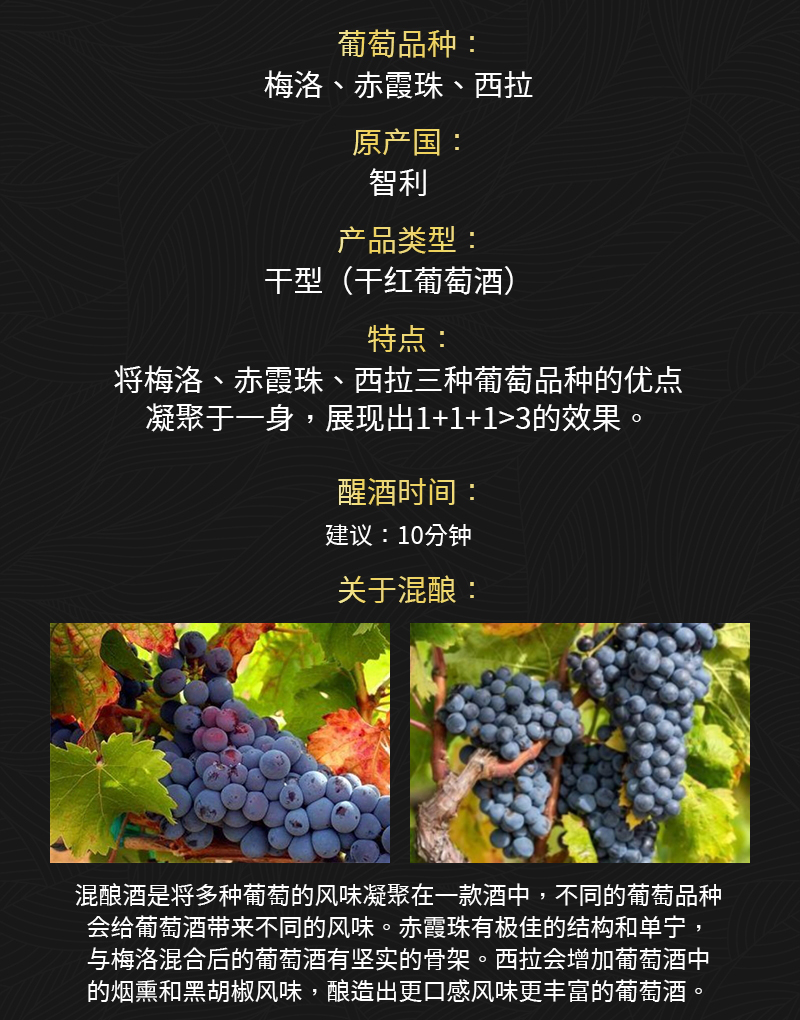 好色AV网站下载431智利原瓶進口幹紅葡萄酒(圖2)